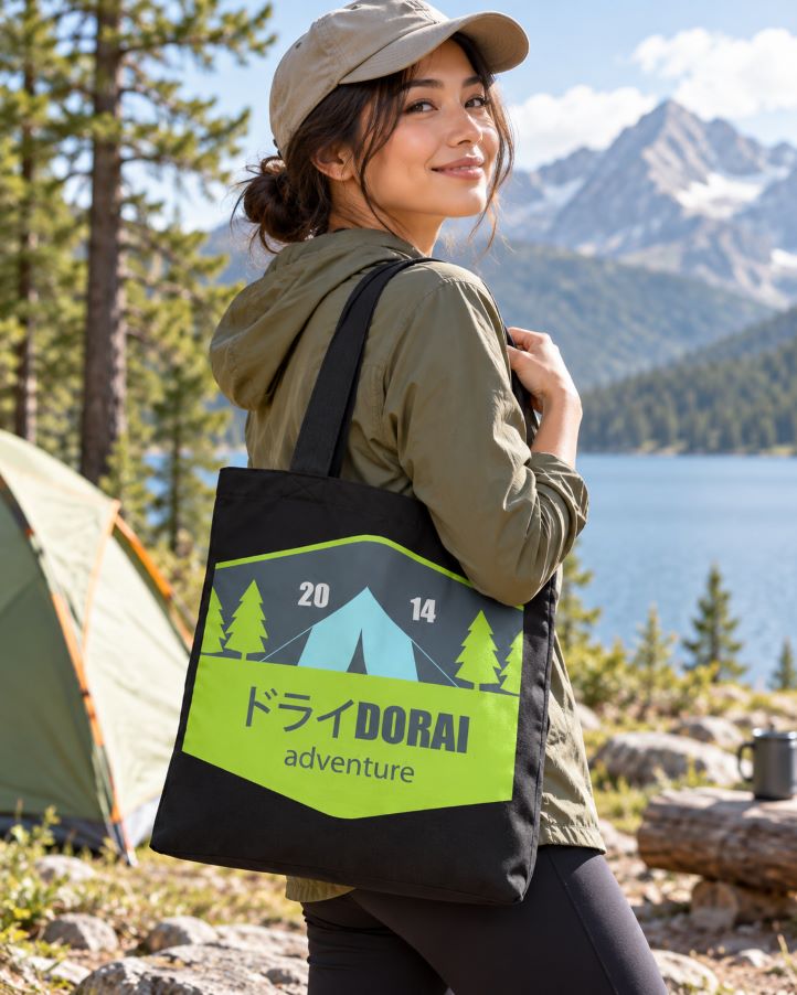 Dorai “Adventure 2014” Mountain Tote Bag