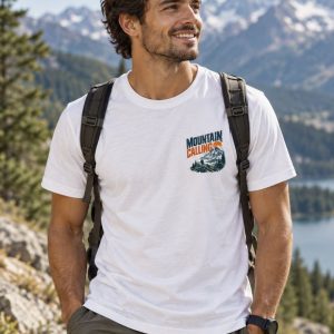Dorai “Mountain Calling” Adventure Backprint T-Shirt-3