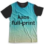 Kaos ONeck Fullprint RedMango