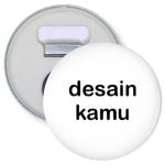 Pin Magnet Bulat (5.8 cm)