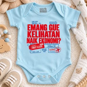 Airport.id “Emang Gue Kelihatan Naik Ekonomi?” Baby Jumper – Baby Blue