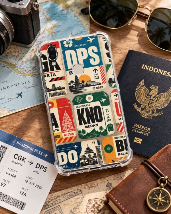 Airport.id “Indonesia Airport Codes” Travel Phone Case