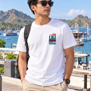 Alternative view of Airport.id “LBJ Komodo Labuan Bajo” Backprint T-Shirt
