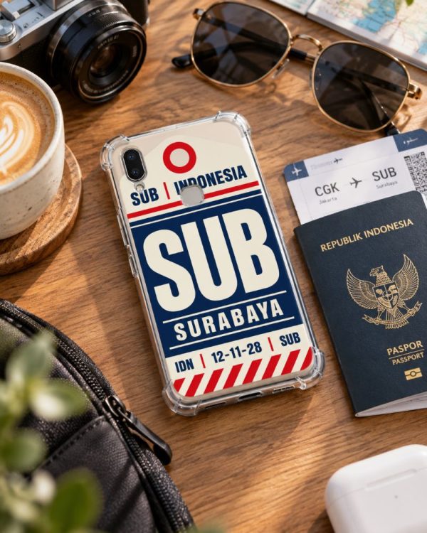 Airport.id “SUB Surabaya” Airport Code Phone Case