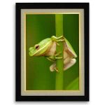 Foto Frame Standard - Hitam Linen