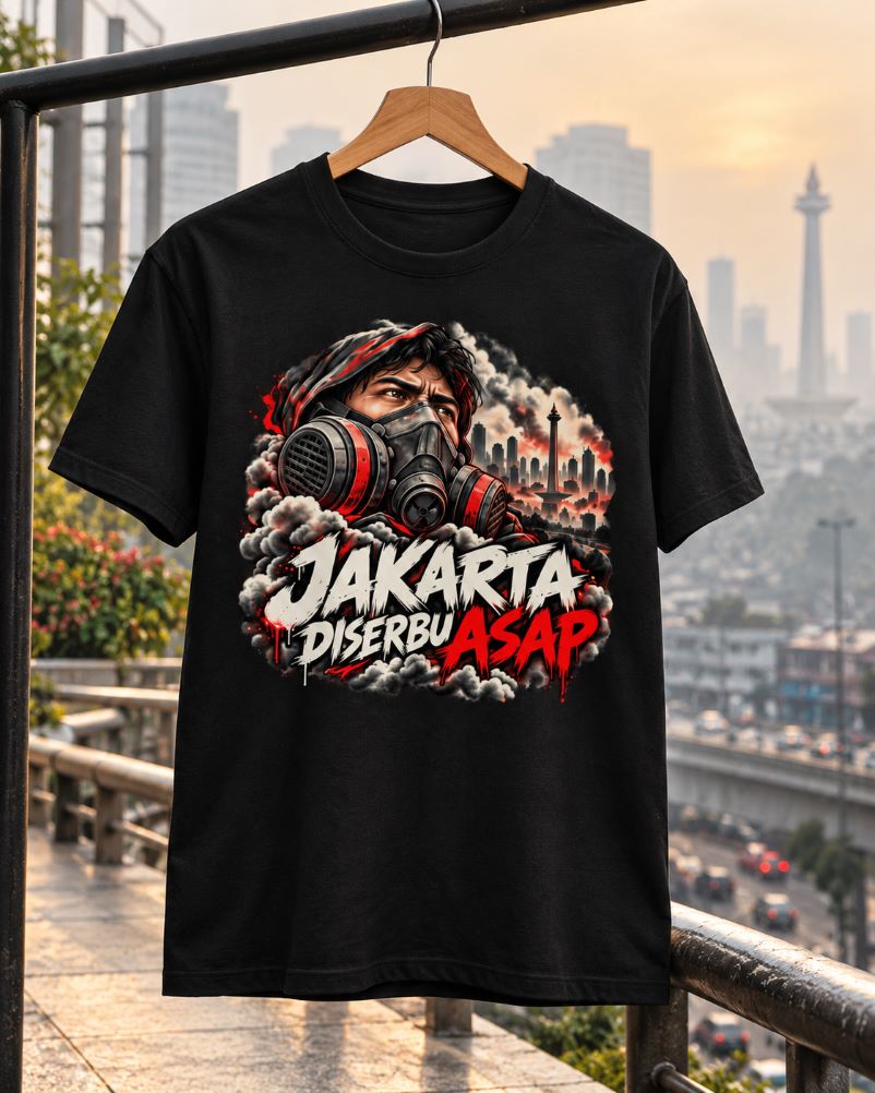 Kaos Jakarta Diserbu Asap