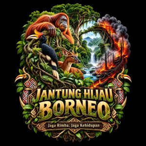 Alternative view of Kaos Jantung Hijau Borneo – Jaga Rimba, Jaga Kehidupan