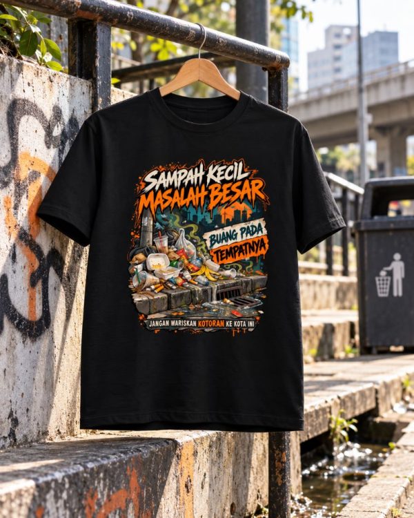 Kaos Sampah Kecil Masalah Besar
